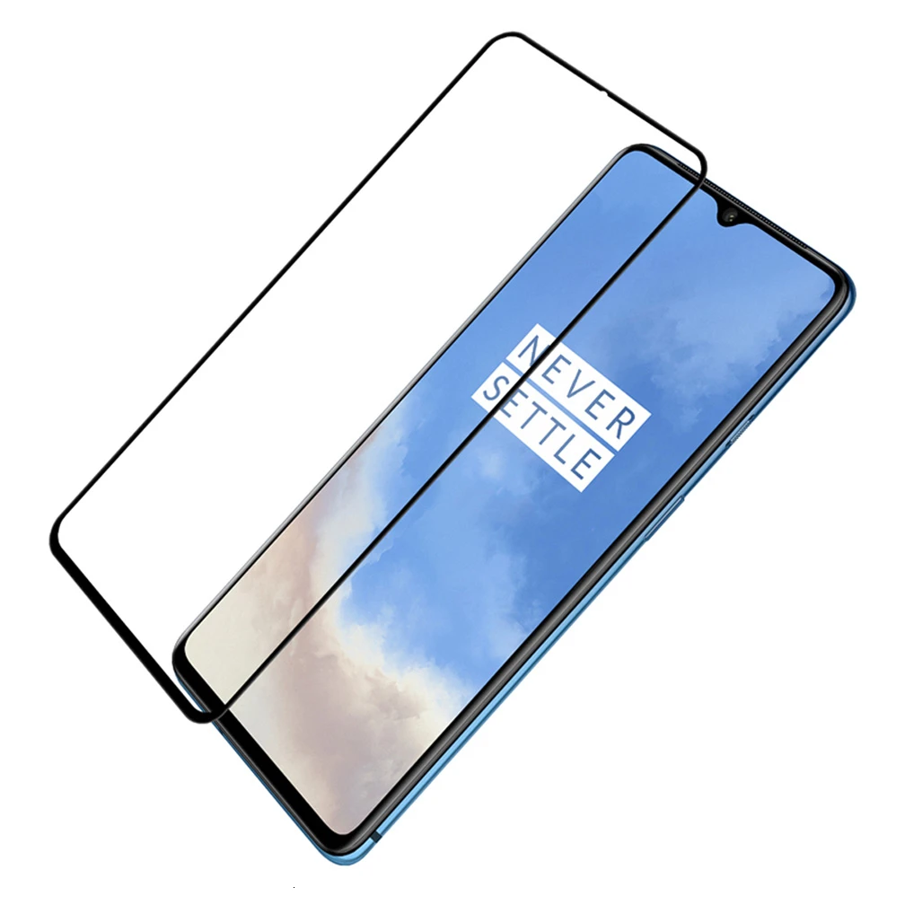 Black Для Oneplus 7T стекло Nillkin CP+ Pro Полное Покрытие 2.5D Закаленное стекло протектор экрана для Oneplus 7T Nilkin HD Стекло - Цвет: Black