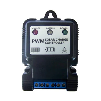 

Home Charge Regulator Practical Solar Controller With Indicator Manual Panels Tool PWM Led Easy Install Accessories LCD Display