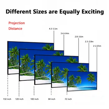 

16: 9 Screen Projector Simple Folding Screen Portable Home Outdoor KTV Office 3d HD Projector Screen Projection Screen