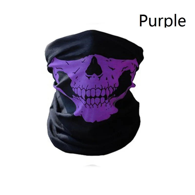Велосипедная непромокаемая лицевая маска с защитой от ультрафиолета, велошарф для активного отдыха, альпинизма, туризма, рыбалки, головные уборы, бандана, шейные шарфы, обертывания - Цвет: K22004-Purple