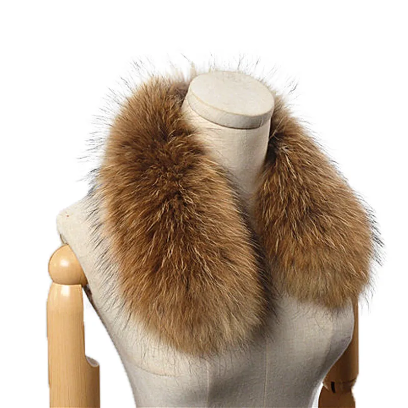 

Hot Deal Real Fox Fur Collar Women And Men 100% Natural Fox Fur Scarf Winter Collar Warm Jackets Fur Collar Fashion Short Scarve