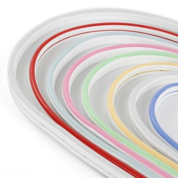 

120LEDs/M Multiple Colour DC12V Flexible Led Strip Neon Tape Soft Rope Bar Light Silicon Rubber Tube Outdoor Waterproof Light