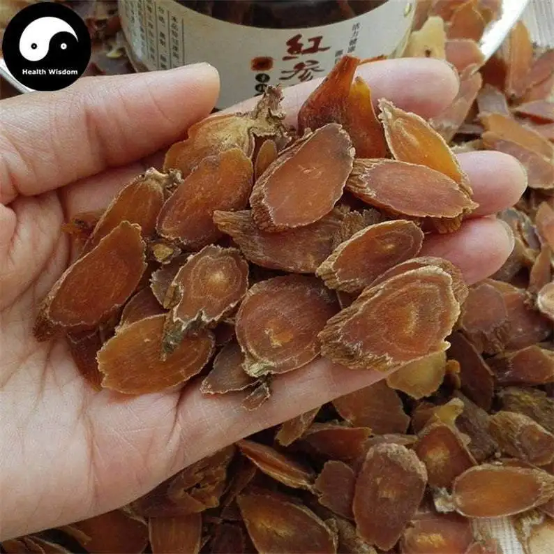 

Red Ginseng Roots Slices, Korean Ginseng Root, 6 Year Hong Shen Pian