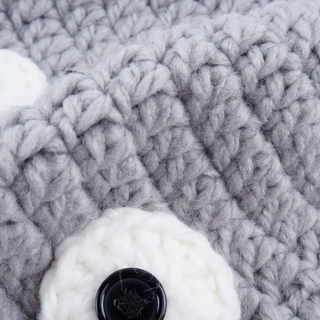 Baby Hat Winter Knit Hat Scarf Set Children Cartoon Cute Wool Hat Outdoors Bucket Fashion Cute Dropshipping Cap Кепка Hot Sale