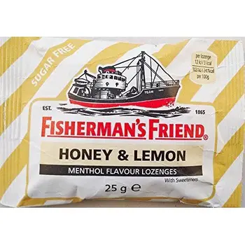 

Fishermans Friend Honey & Lemon Menthol Flavour SUGAR FREE Lozenges - 24 x 25g