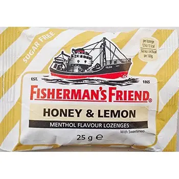 

Fishermans Friend Mentol de miel y limón, sabor a azucarero, 25 g