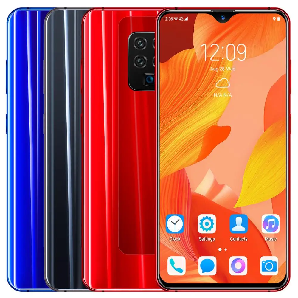 Cectdigi mate 35 3D стеклянная задняя крышка 5MP 2MP 6,3 дюймов 3000 мАч Android 5,1 2G+ 16GQuad core 2SIM Drop screen Face ID разблокировка телефона