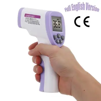

Non-Contact Termometro Digital Infrared Thermometer Forehead Baby/Adult Thermometer With LCD light Portable Temperature Device