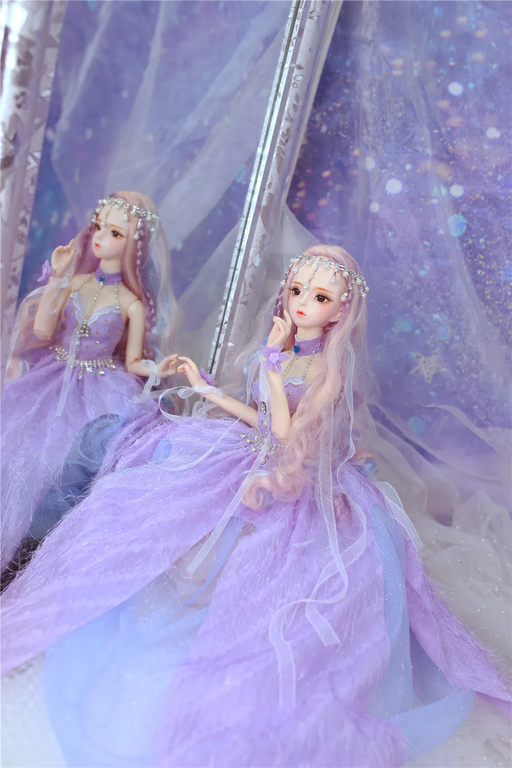 Dream Fairy 1/3 BJD кукла шарнирное тело 62 см по имени ZI YU костюм обувь и Подарочная коробка набор игрушек подарок SD кукла