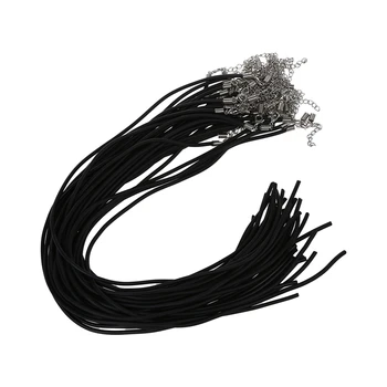 

40 PCS Band Rubber Necklace Chain Rubber 3mm TOP