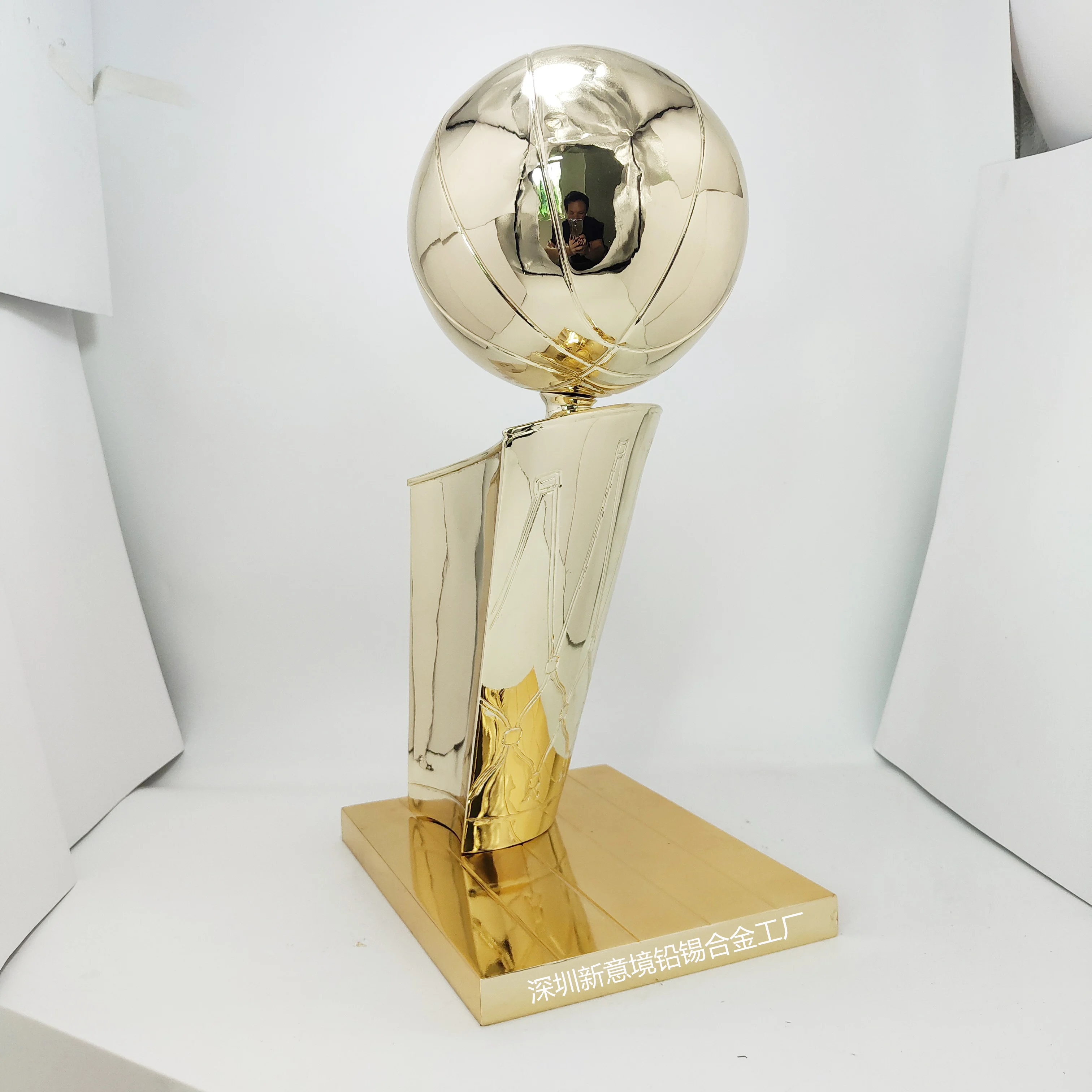 Ларри O'Brien самого ценного игрока NBA из команды «Чемпионат металлический трофей NBA 42 см 8,5 кг 1:1 Реплика