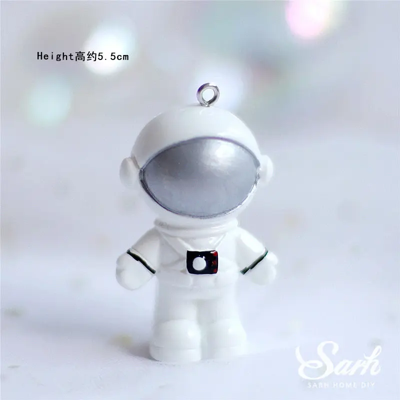 Mini astronaut B Ракета астронавт космический корабль украшения "Oh Baby" С Днем Рождения Торт Топперы Свадебные Детские шоу приспособление для выпечки Ins прекрасные подарки - Цвет: Mini astronaut B