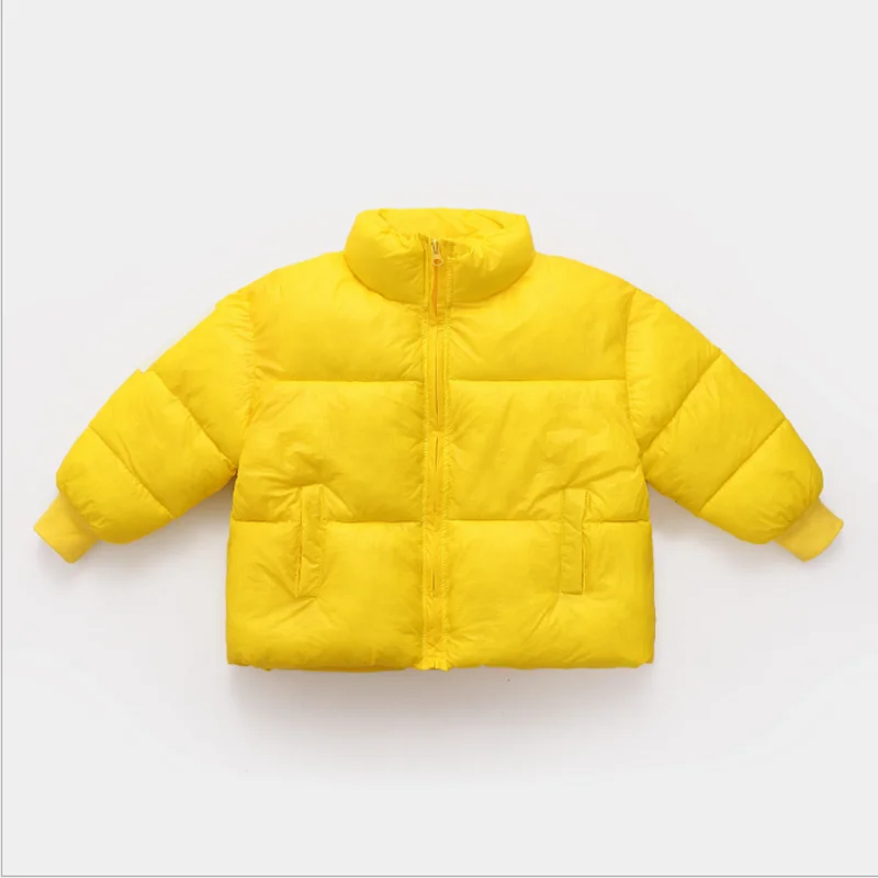 Yellow Зимнее пальто для мамы и ребенка плотное теплое пальто для мальчиков и девочек подходит для холодной зимы, одежда для мамы и дочки, одежда для родителей и детей Стеганое пальто - Color: Yellow