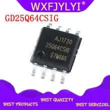 5 pçs/lote GD25Q64CSIG 25Q64CSIG SOP8 GD chip de memória novo