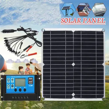 

Portable DIY Battery Cell Charger Module Dual USB Car Charger Controller Solar Cells Regulator for Outdoor Camping Hiking