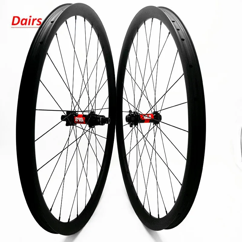 Графиновые 29er Углеродные mtb колеса AM 35x25 мм Асимметричные бескамерные DT240S прямой