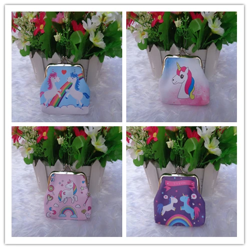 Различные стили креативные сладости портмоне Kawaii животные Единорог цветочные мини-кошельки для мелочи детские подарки
