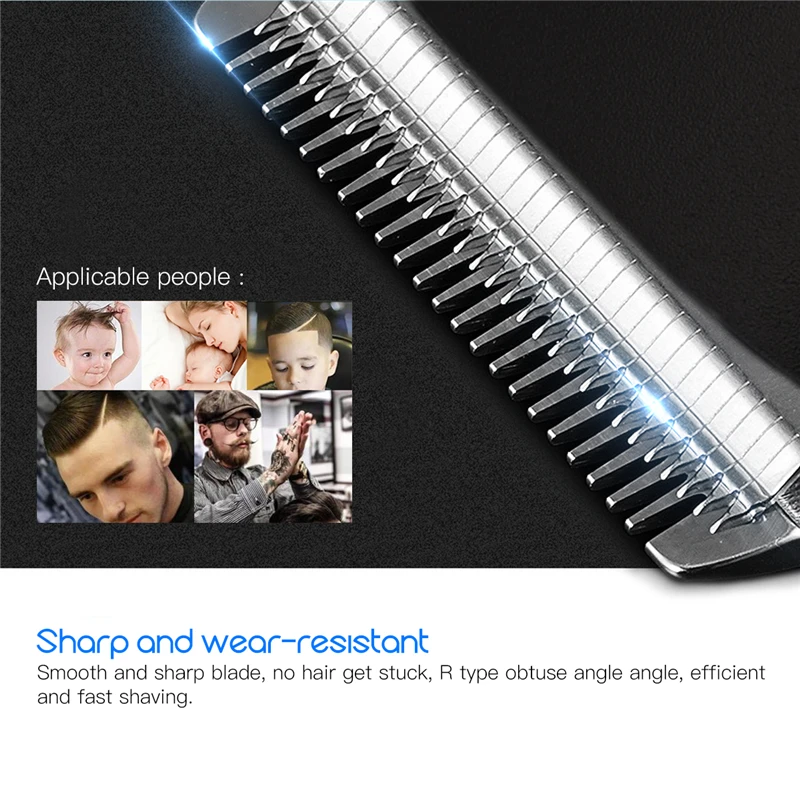 Tanie Profesjonalny fryzjer trymer do włosów potężny elektryczna maszynka do strzyżenia włosów maszynka do włosów mężczyzn ścinanie włosów maszyna nożycowy ścinanie limitu grzebień