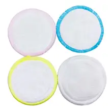 12/16 шт. 8 см мягкие удобные круглый ткань из бамбукового волокна Многоразовые моющиеся для макияжа лица, для смешивания, спонж для снятия колодки по уходу за кожей