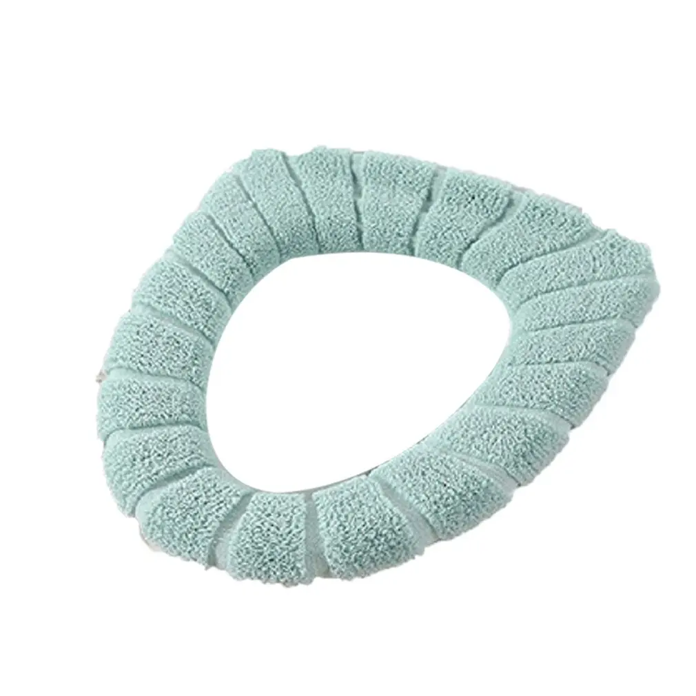 

Winter Comfortable Soft Heated Washable Toilet Seat Mat Set Bathroom Accessories Interior For Home Decor Closestool Mat