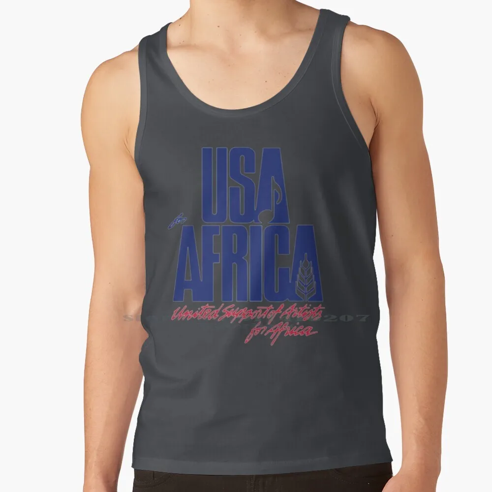 Usa For Africa T Shirt Cotton 6XL We Are The World Usa For