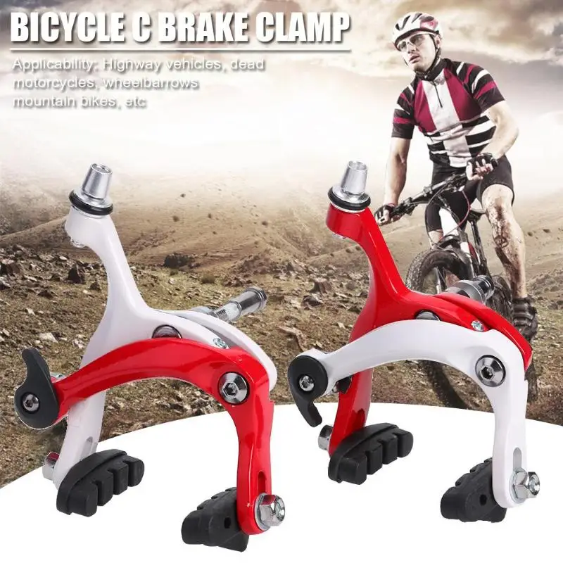 2 шт. фиксированные шестерни MTB велосипед Длинные Руки Плоскогубцы велосипед C тормоза суппорт тормоза