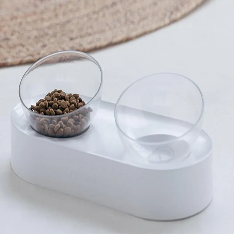 Petkit 15 градусов регулируемая двойная миска для еды и воды удобная двухцелевая