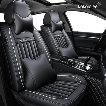 

kokololee leather car seat cover For suzuki baleno celerio liana ignis grand vitara swift 2008 wagon car accessories seat covers