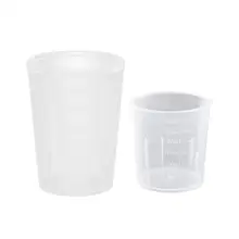 10 шт./компл. 30/50 мл Пластик мерные чашки мерный цилиндр Кухня прозрачный со шкалой чашки