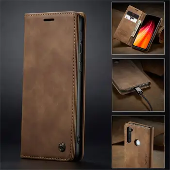 Перейти на Алиэкспресс и купить Чехол с магнитной застежкой для Xiao mi Red, mi Note 8, mi 9T Pro, чехол-бумажник для Xiao mi Red, mi Note 8 Pro, Note8, чехлы mi CC9, Note 10