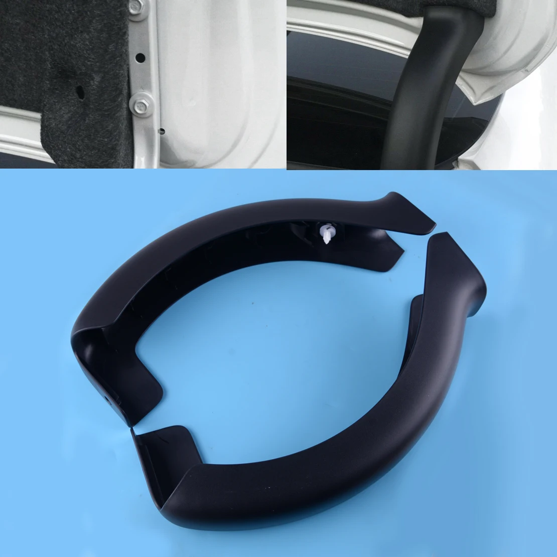DWCX 2Pcs Plastic Rear Trunk Arm Hinge Cover Garnish Fit for Honda Accord Sedan CV 2018-2019 Car Accessories | Автомобили и