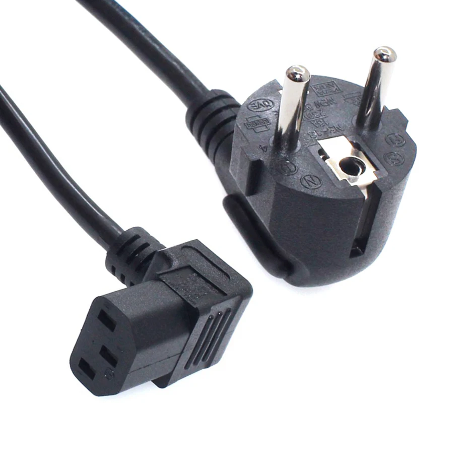 CABLE POWER PARA PC TIPO F - ENCHUFE REDONDO TOMA EUROPEA :: Serial Center