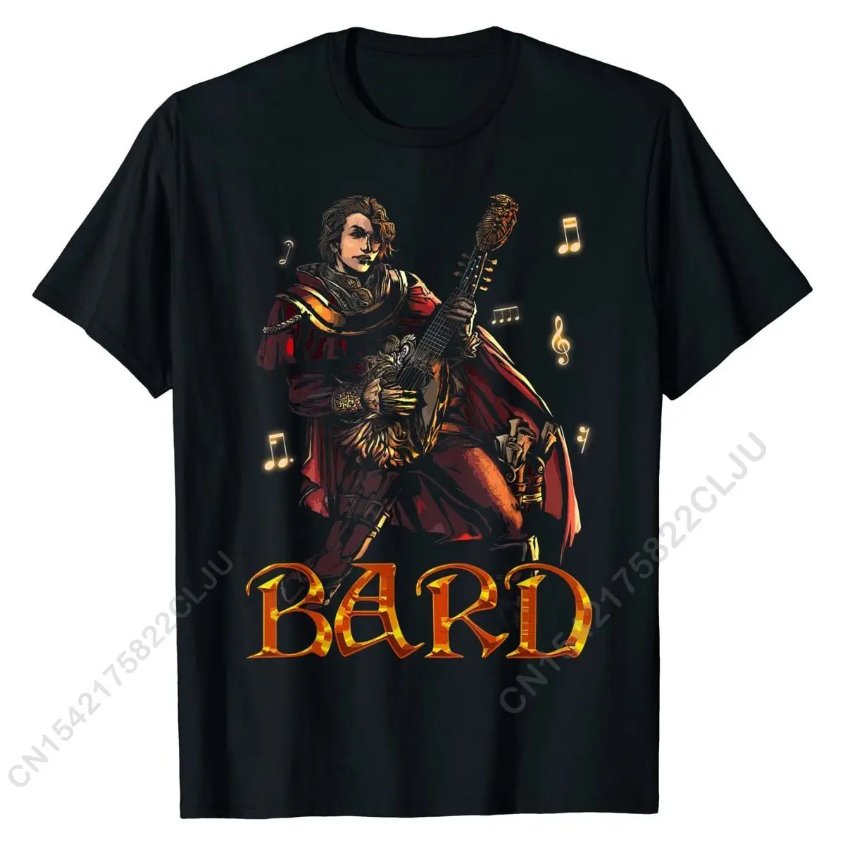 Футболка Elven Bard для косплея музыканта ролевая игра потрясающие геймеры