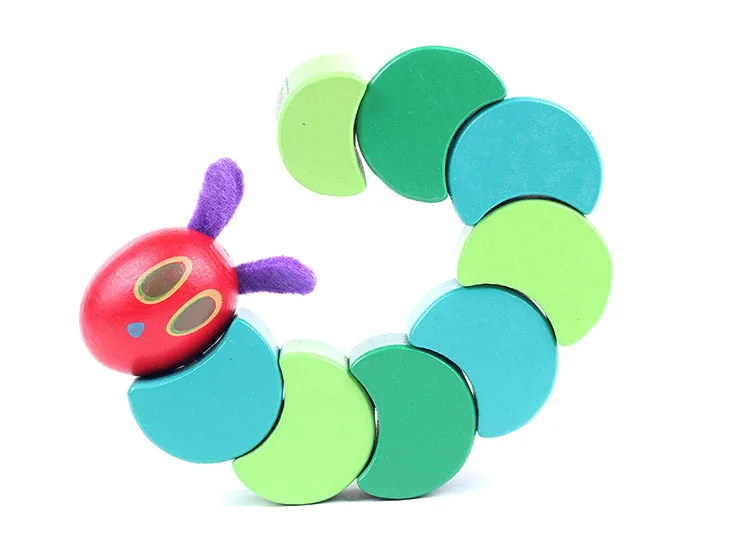 

Children Wooden Flexible Shilly Educational Toy