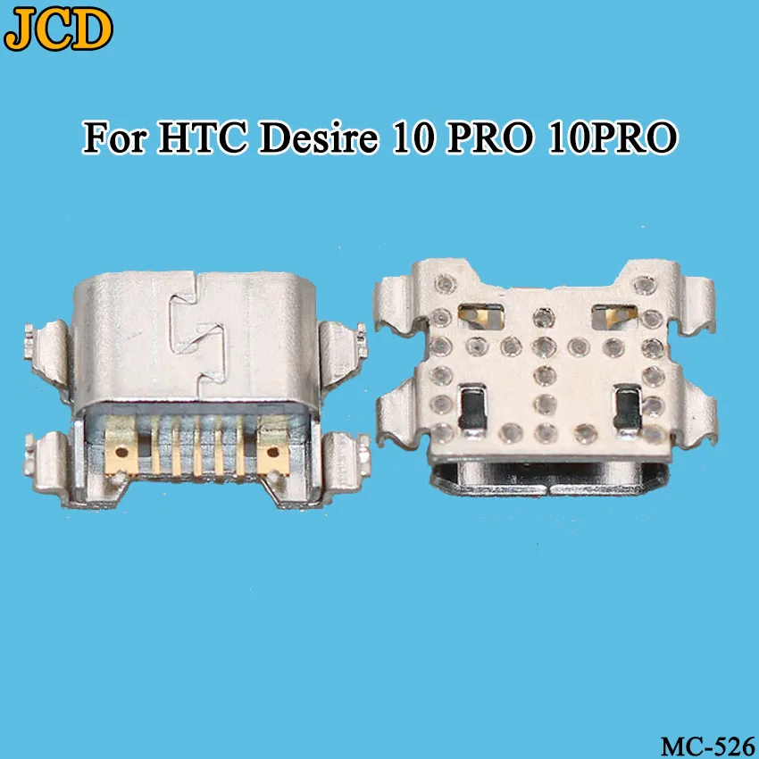 JCD 50 шт./лот порт зарядки Micro USB разъем для htc Desire 10 PRO 10PRO зарядки разъем док-станции Разъем - Цвет: 526