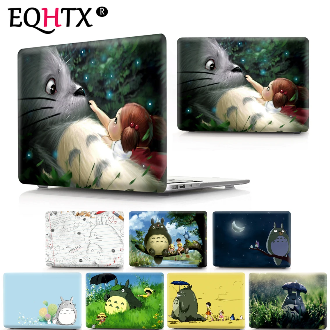 

Laptop Case For Apple Macbook M1 M2 Chip Air Pro Retina 11 12 13 15 ,Touch Bar ID 13.6,14.2,16.2 inch My Neighbor Totoro Case