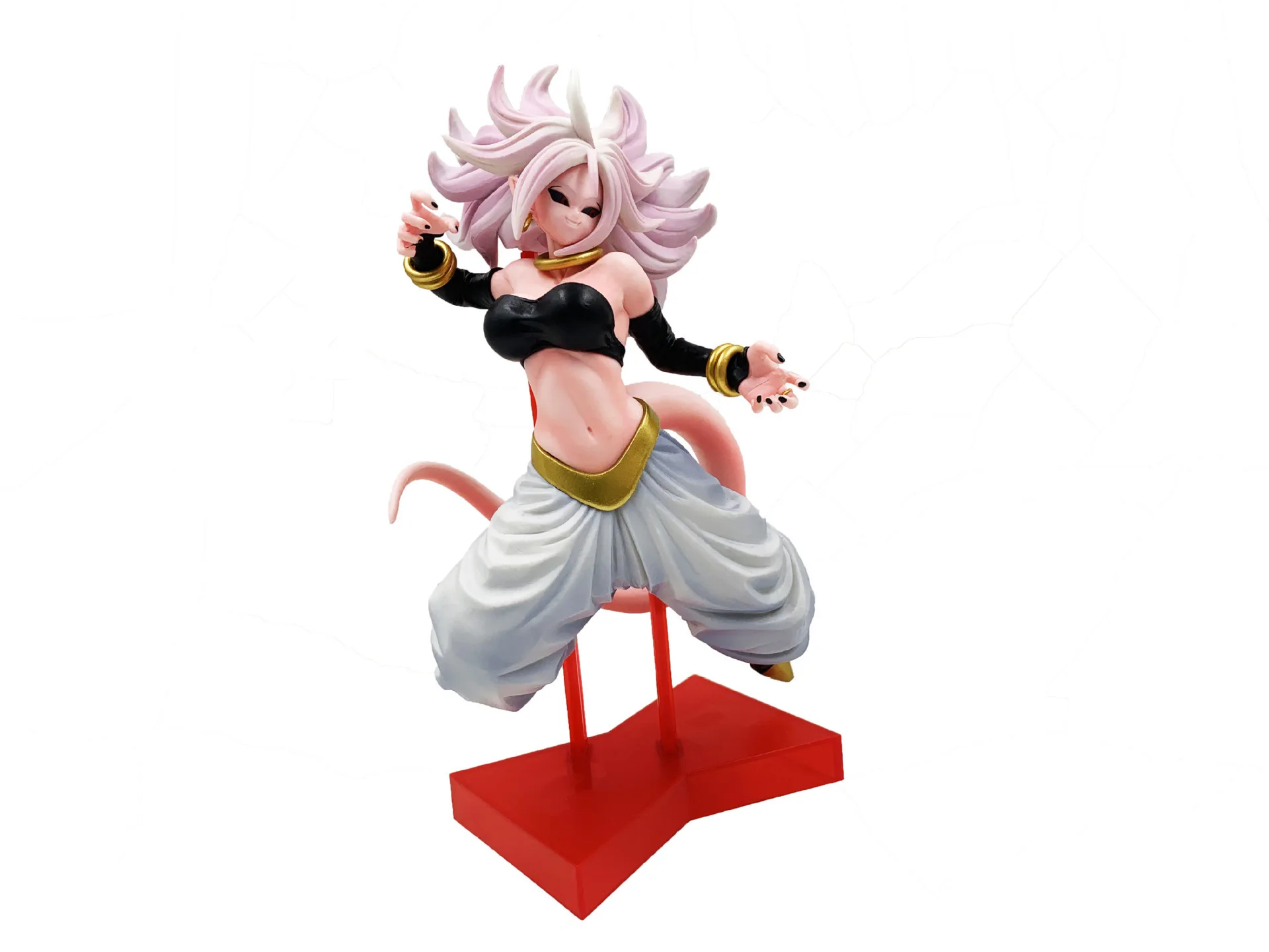Диффузный динамический квадратный Аниме Драконий жемчуг Dragon Ball women's Buu Cyborg 21 Ограниченная серия в штучной упаковке Garage Kit