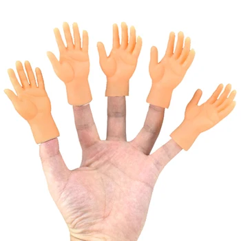 

Cartoon Funny Finger Hands and Finger Feet Set Creative Finger Toys for Children Educational Joke Fun Hand Horror Model Toys