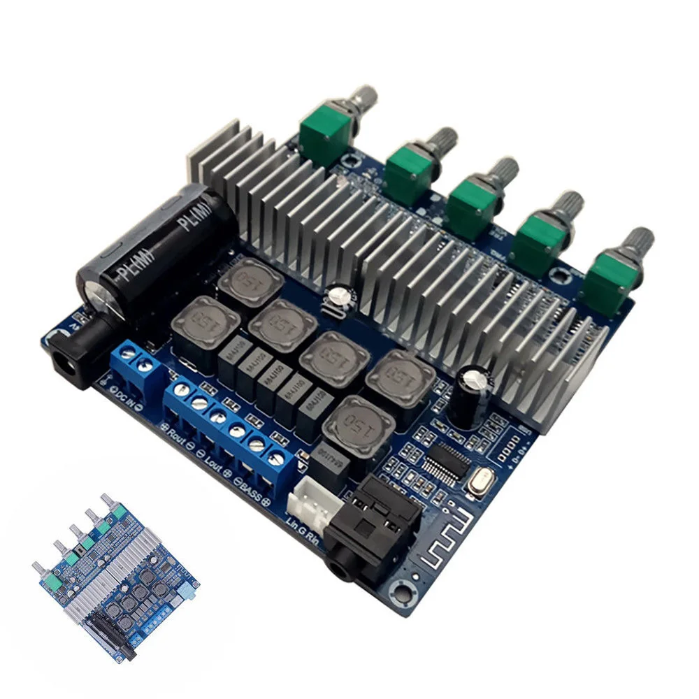 

1x Bluetooth 4.2 TPA3116D2 Audio Amplifier Board DC 12-24V Digital 2.1 Supplies