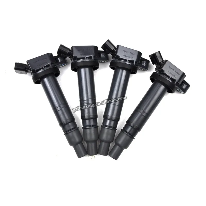 4 шт. 90919-T2001 катушки зажигания для Toyota Hilux TGN16/26/36 Hiace Fortuner Innova 90919 T2001 90919T2001