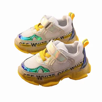 

2020 New Children Casual Shoes Boy Girls Brand Thick Sole Fashion Girl Walking Shoes Rubber Kids Sneakers Footwear Shoes B634