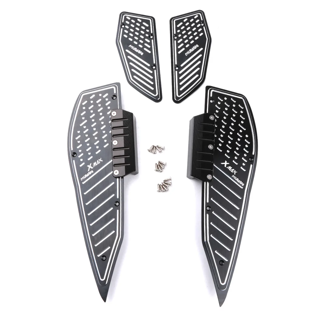 

Applicable XMax300 Yamaha Xmax250 Universal Scooter Mat Modified Aluminium Alloy New Style Anti-slip Pads