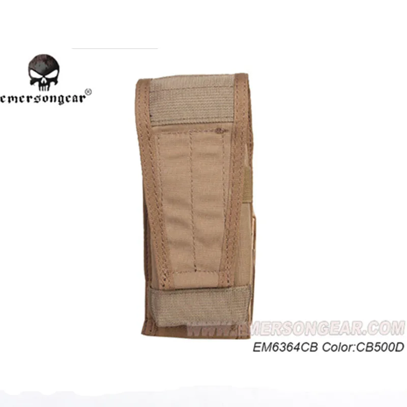 CB Emersongear Emerson CP стиль лоскут подсумок для одного магазина MOLLE Военная Боевая Mag сумка для пейнтбола Mag держатель страйкбол шестерни - Цвет: CB
