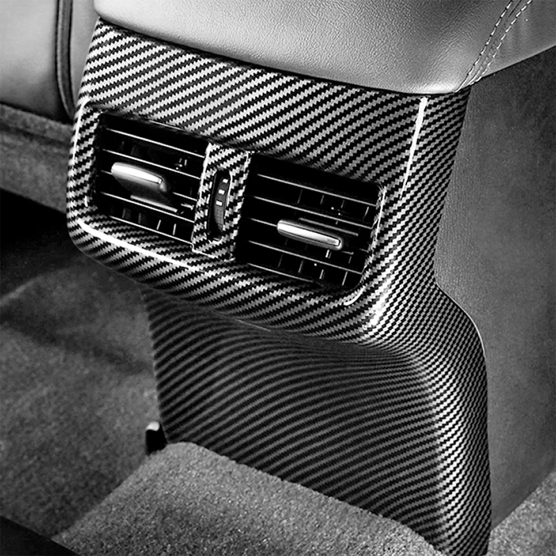 Автомобильный Стайлинг ABS автомобильный подлокотник коробка ударопрочная блестки задняя воздушная наклейка на розетку с блестками авто аксессуары для Mazda 6 Atenza