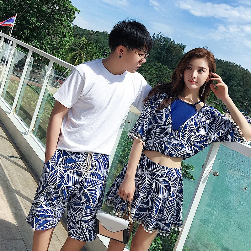 

Bathing Suit Women's Three-piece Set Split Skirt-Slimming Conservative Small Bust Gathering Korean-style Hipster WOMEN'S Swimsui