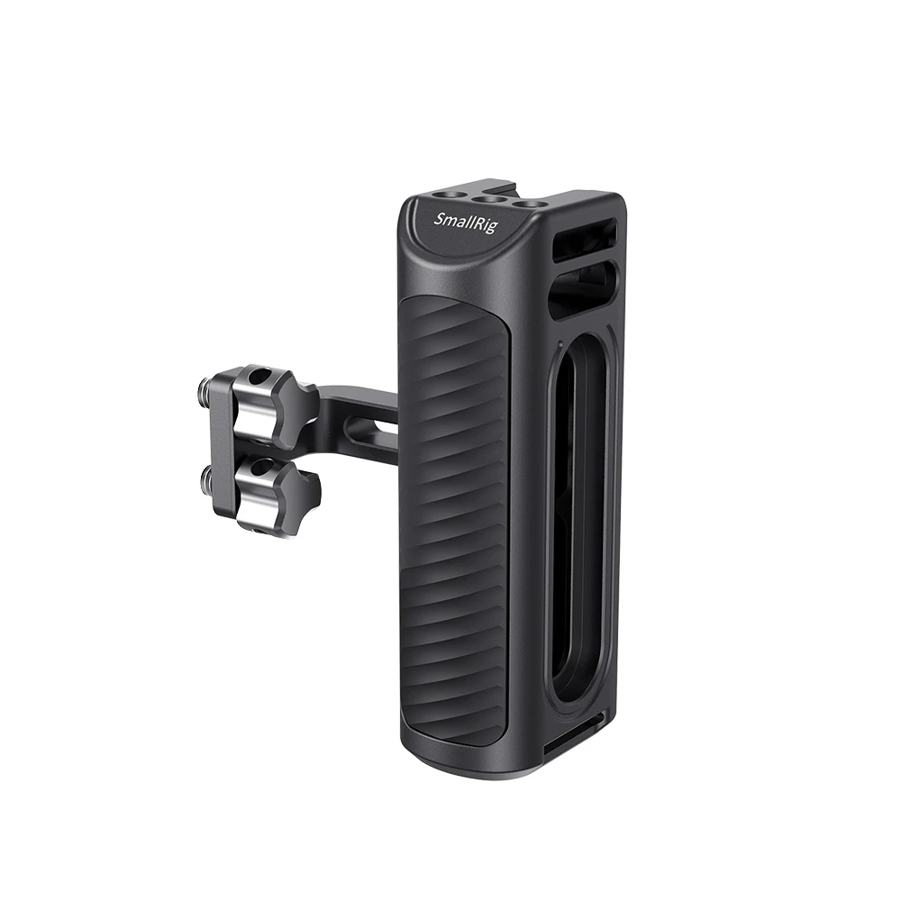 SmallRig DSLR камера рукоятка алюминиевая универсальная Боковая ручка W/монтажные отверстия& Холодный башмак fr микрофон DIY варианты 2425