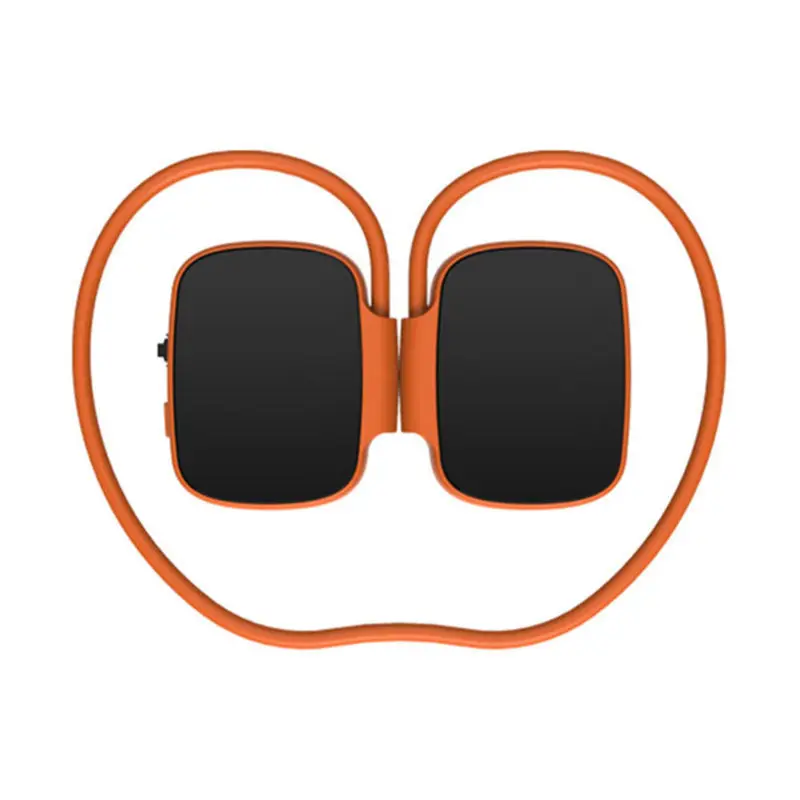 ABKT-New Sports Bluetooth Headset Back-Mounted Bluetooth Headset 4.1+Edr Outdoor Sports Leisure Sweat Moisture