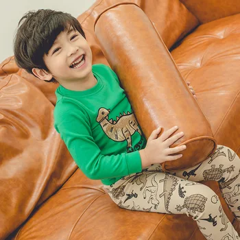 

Children Pajama Suit Spring And Autumn New Cotton Homewear Boys And Girls Clothing Sleep Set NIGHTWEAR Kids Cartoon Sleepwear