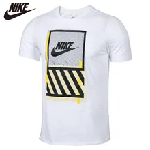Оригинальная продукция Nike спортивная одежда белые рубашки для бега мягкие футболки классический стиль Лидер продаж