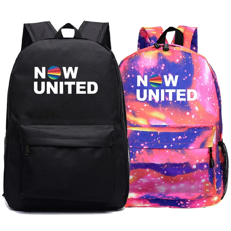 

Now United Printed Backpack Students School Backpacks UN Team Schoolbags for Teens Girls Women Travel Bag Child Bookbag Rucksack